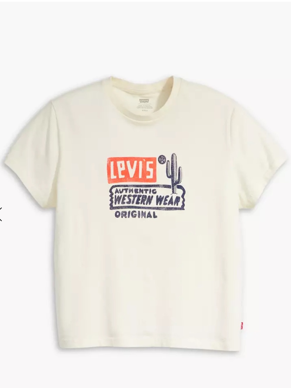Levi's NWOT 2x Cream Graphic Tee